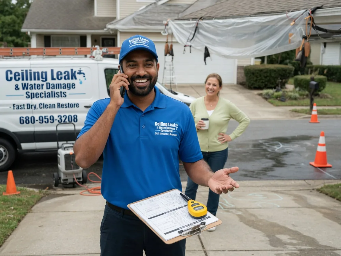 Ceiling Leak Cleanup Chimayo, NM FAQs